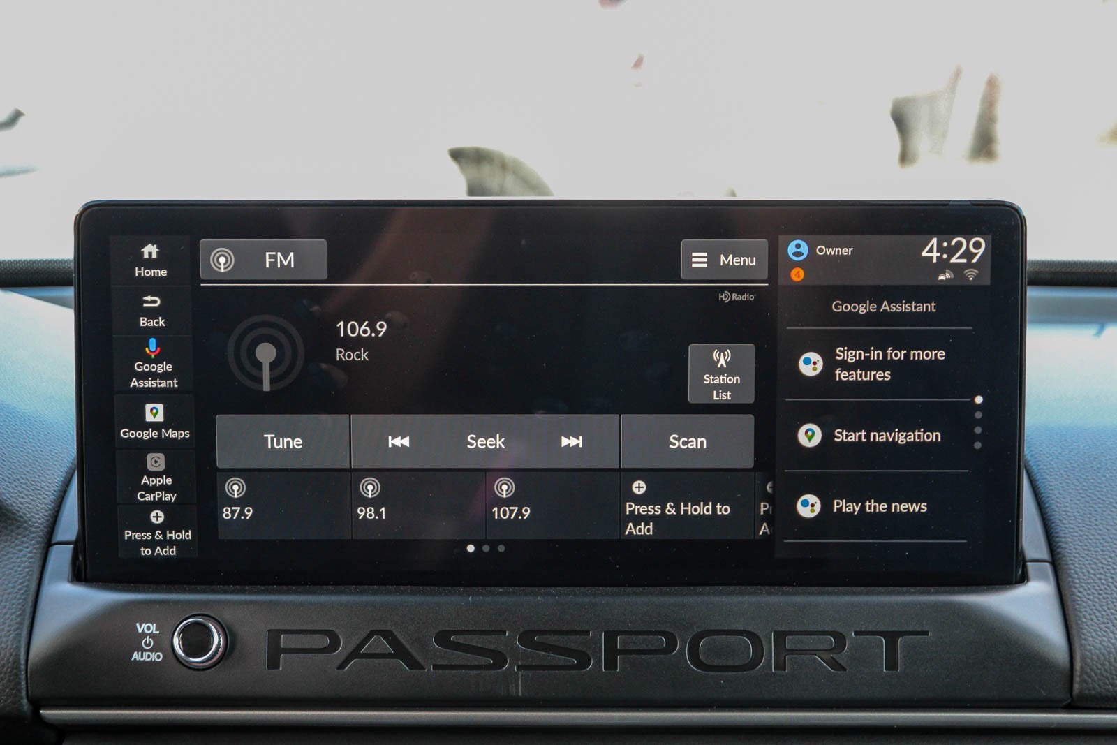 2026 Honda Passport RTL