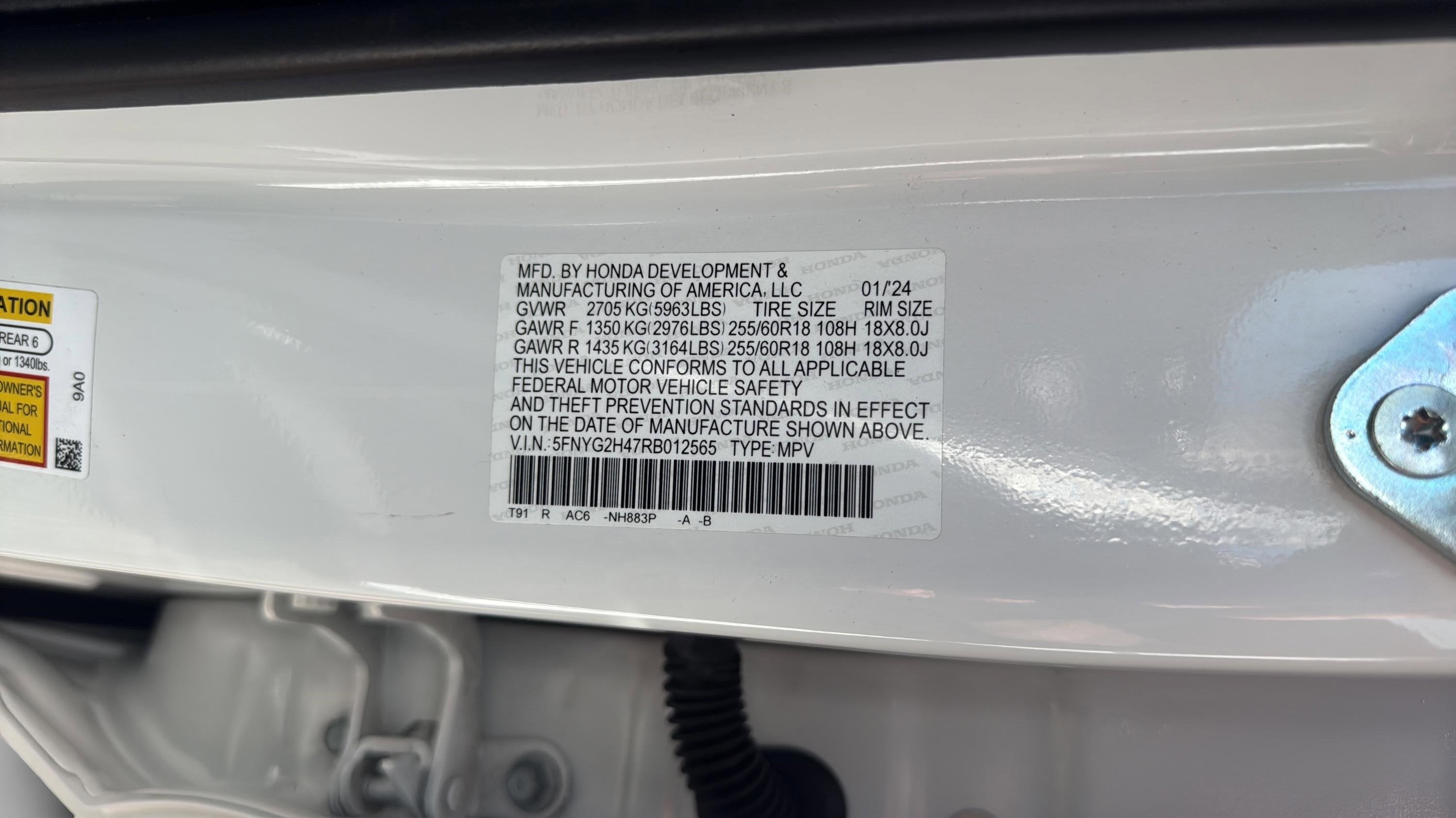 2024 Honda Pilot EX-L 8 Passenger