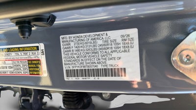 2026 Honda Ridgeline Black Edition