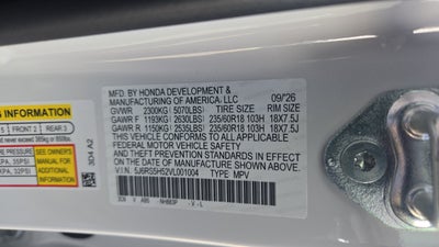 2027 Honda CR-V Hybrid Sport