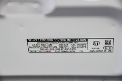 2026 Honda CR-V Hybrid Sport