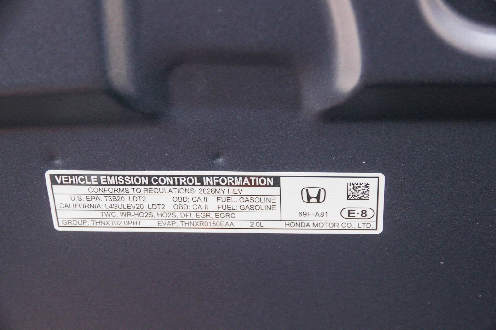 2026 Honda CR-V Hybrid Sport