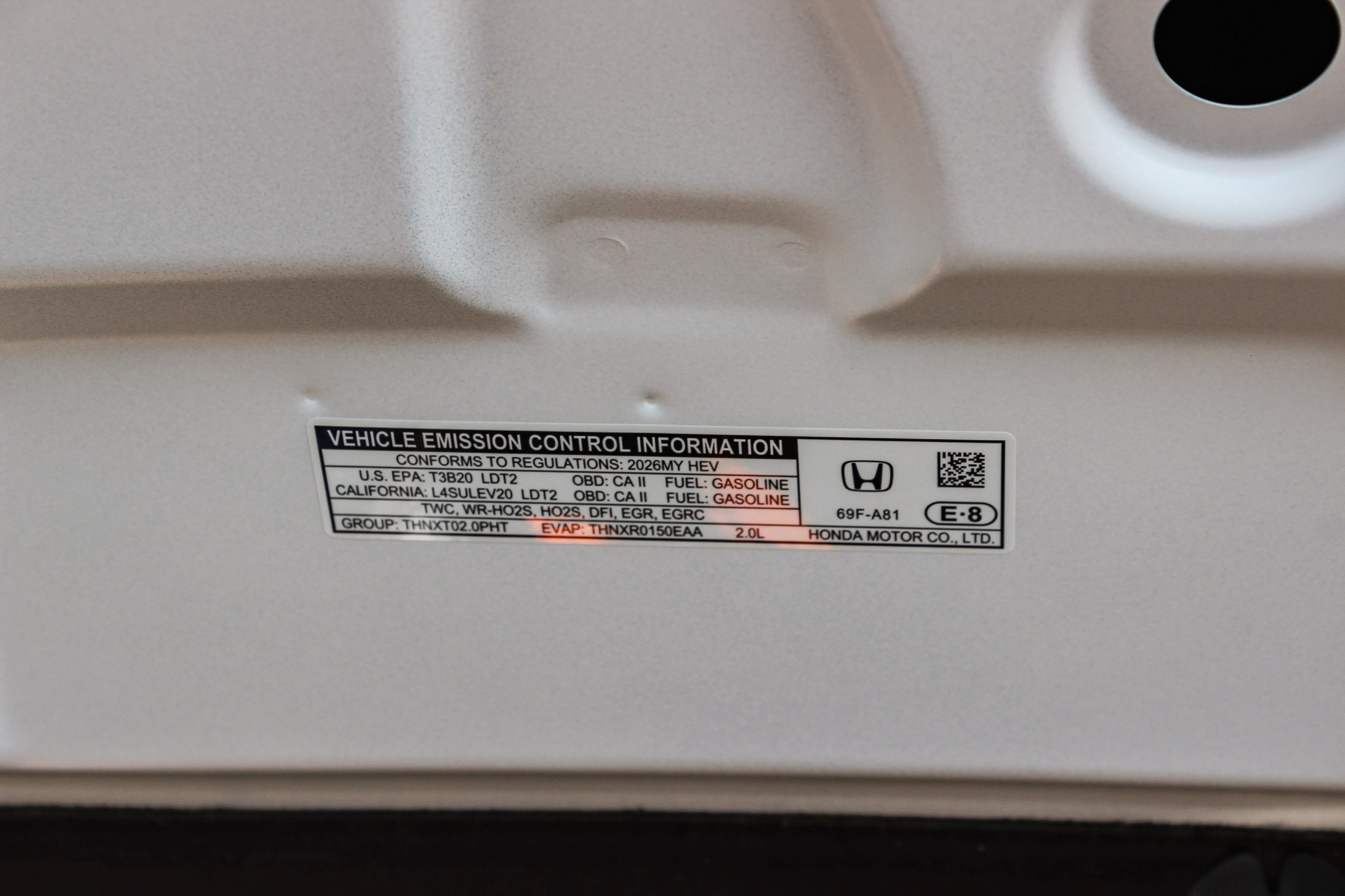 2026 Honda CR-V Hybrid Sport-L