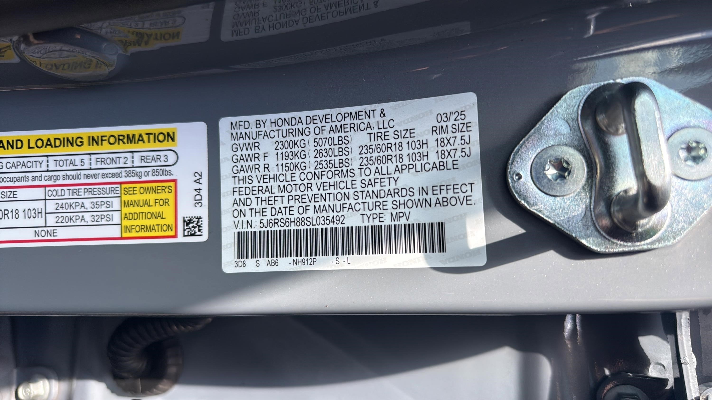 2025 Honda CR-V Hybrid Sport-L