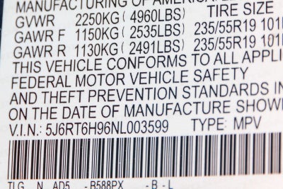 2022 Honda CR-V Hybrid Touring