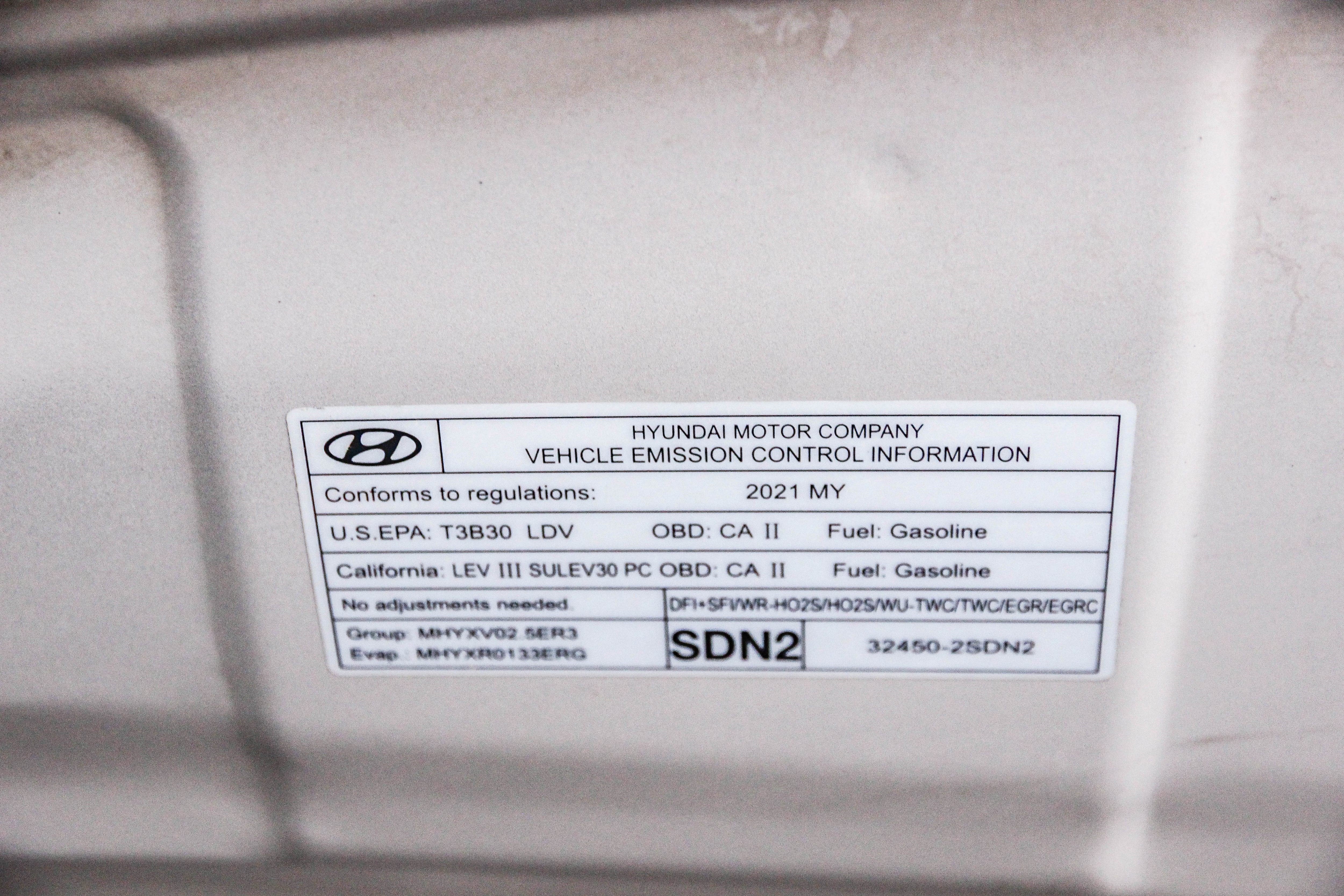 2021 Hyundai Sonata SE