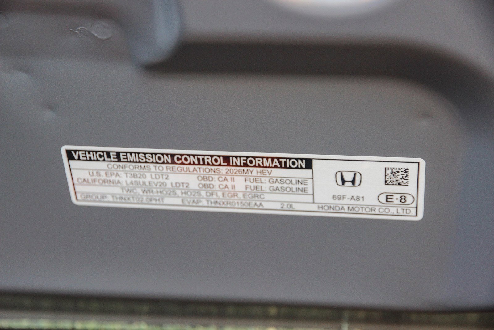 2026 Honda CR-V Hybrid Sport