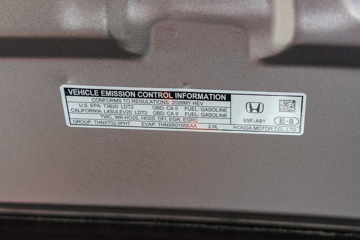 2026 Honda CR-V Hybrid Sport-L