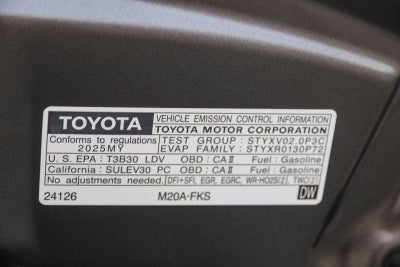 2025 Toyota Corolla Hatchback XSE