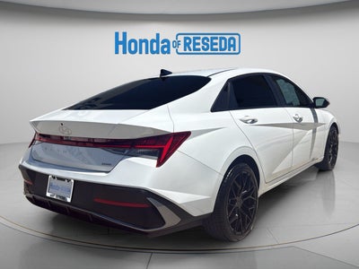 2025 Hyundai Elantra Hybrid Blue