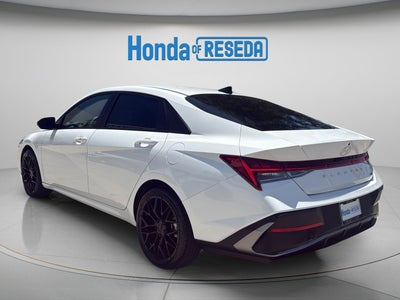 2025 Hyundai Elantra Hybrid Blue
