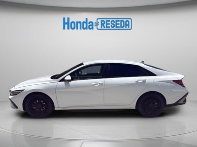 2025 Hyundai Elantra Hybrid Blue