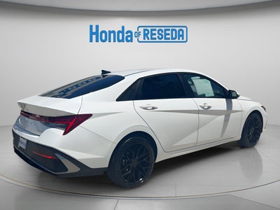 2025 Hyundai Elantra Hybrid Blue
