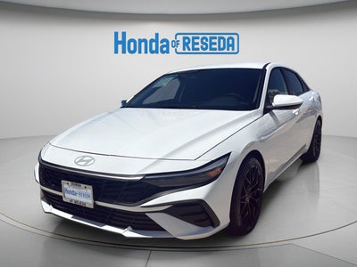 2025 Hyundai Elantra Hybrid Blue
