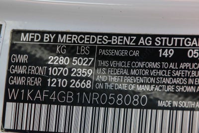 2022 Mercedes-Benz C 300 C 300