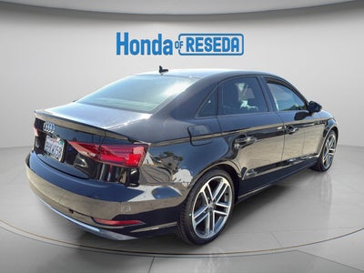 2018 Audi A3 Sedan 2.0T Premium