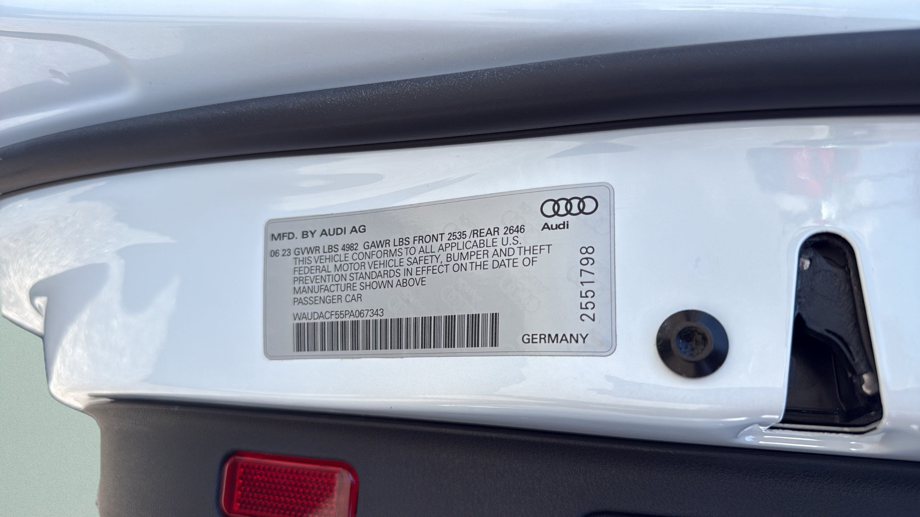 2023 Audi A5 Sportback S line Premium