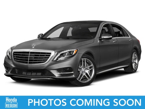 2016 Mercedes-Benz S 550 S 550