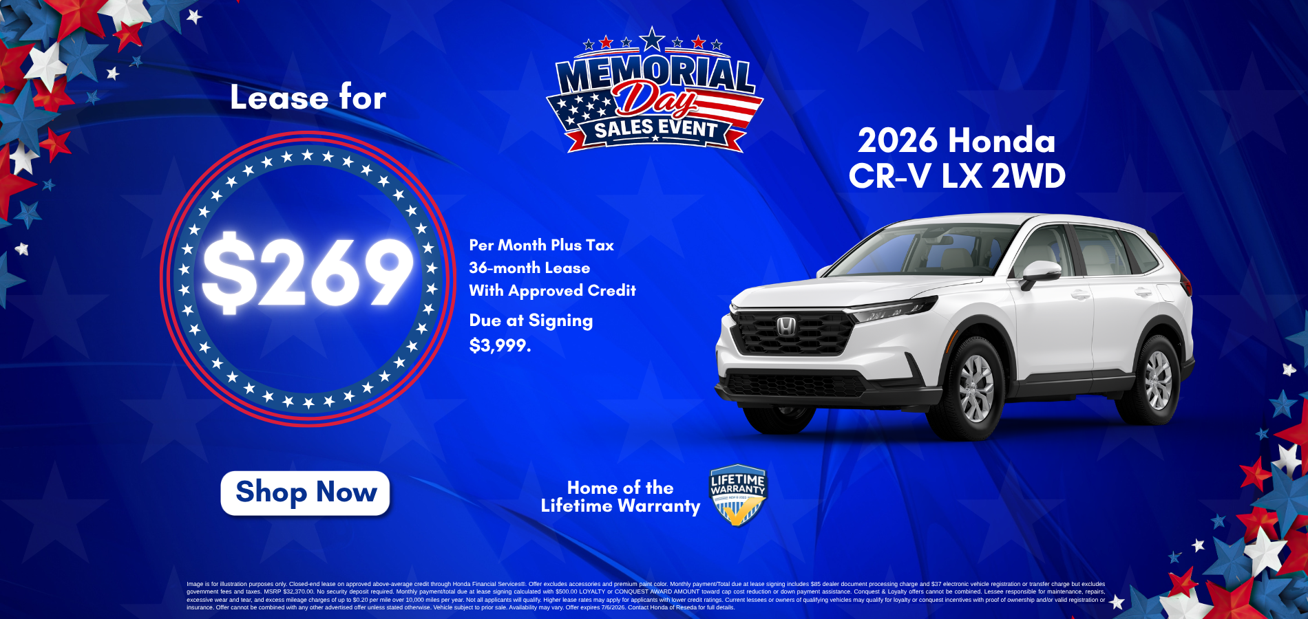 CRV LX