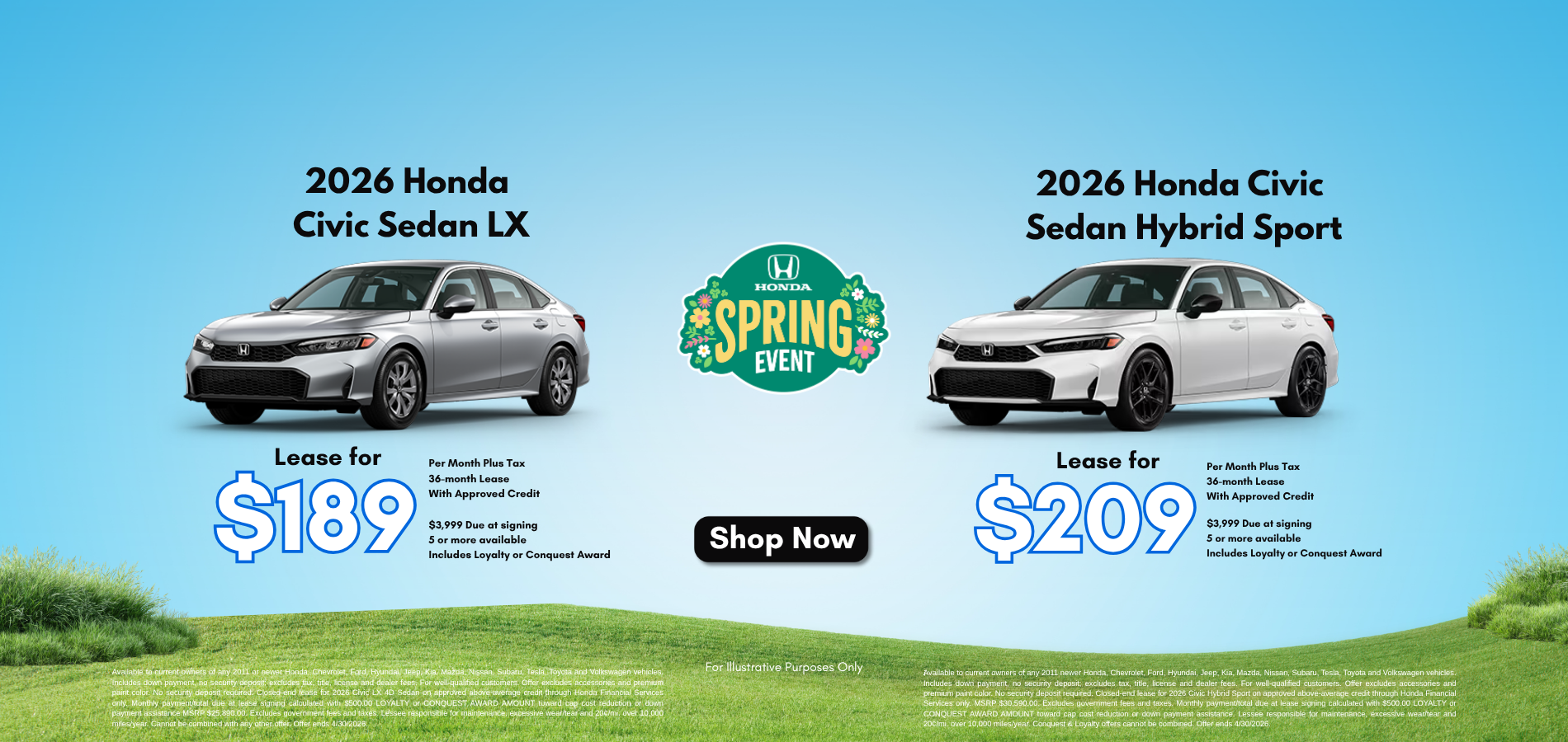 civic gas and hybrid